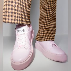NWOB Ganni Sporty Low Top Sneakers
